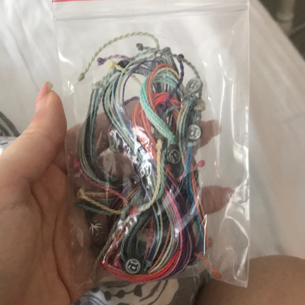 assortment of brand new pura vida bracelets